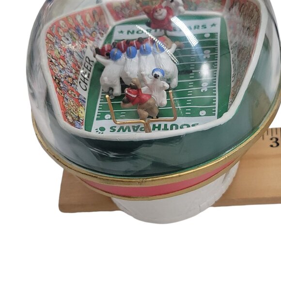 Hallmark Ken Crow 1991 Keepsake Ornament "Arctic Dome" Christmas Football In Box - Picture 15 of 16